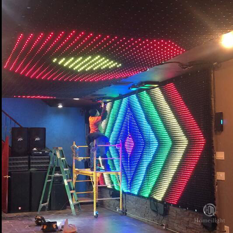 Event Party Dj - Zasłona wideo LED o wymiarach 10cm