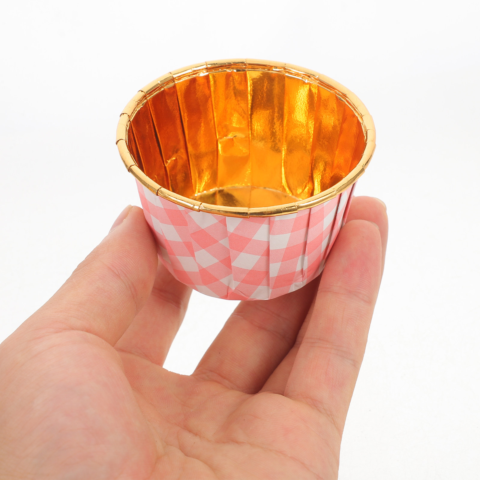 Plastic Cup 50Pcs - 50 szt. aluminiowych foremek na muffinki,