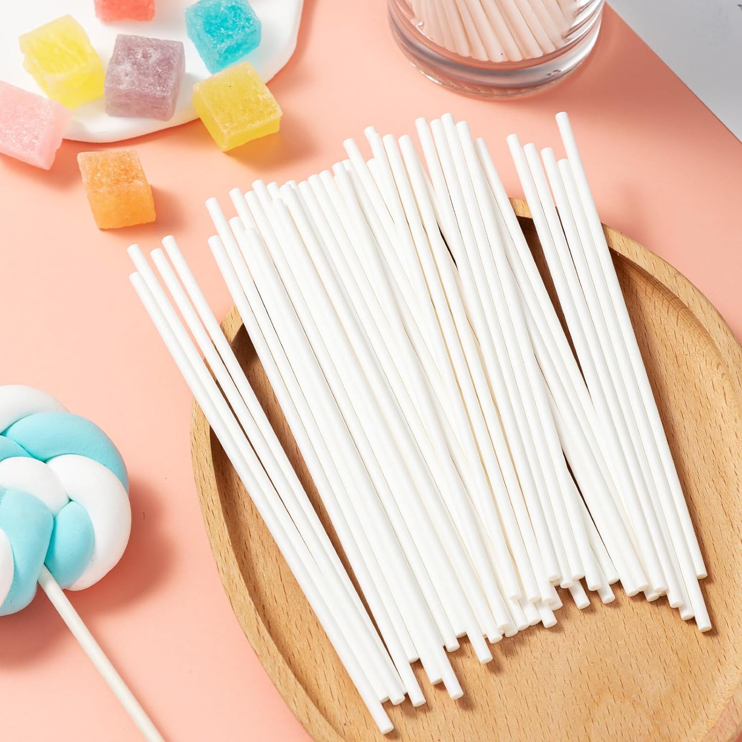Cotton Candy Cone - 100 sztuk DIY patyczki do cukierków