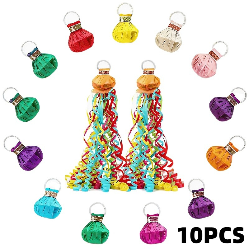 Confetti Cannon Tube - 10 SZTUK Kolorowych Konfetti w Tubach