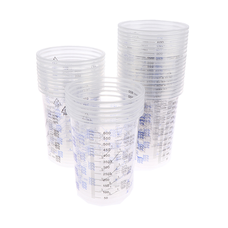 50 SZTUK 600ml Kalibrowane Pla – Plastic Cup 50Pcs recenzja i cena