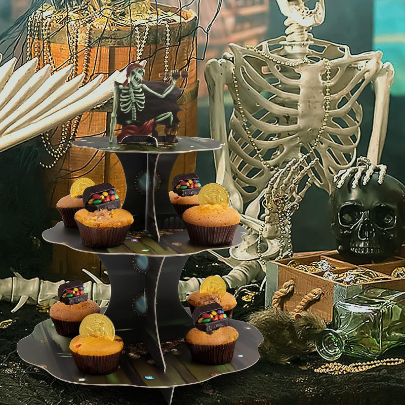Stojak na babeczki z czaszką p – Cupcake Stand Tier recenzja i cena