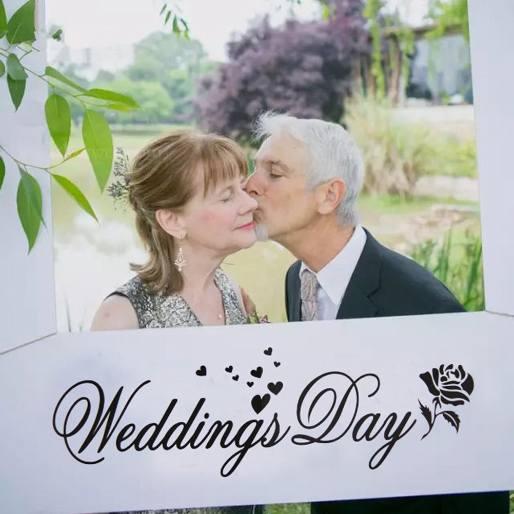 Ramka na zdjęcia z dnia ślubu, – Photo Booth Frame recenzja i cena