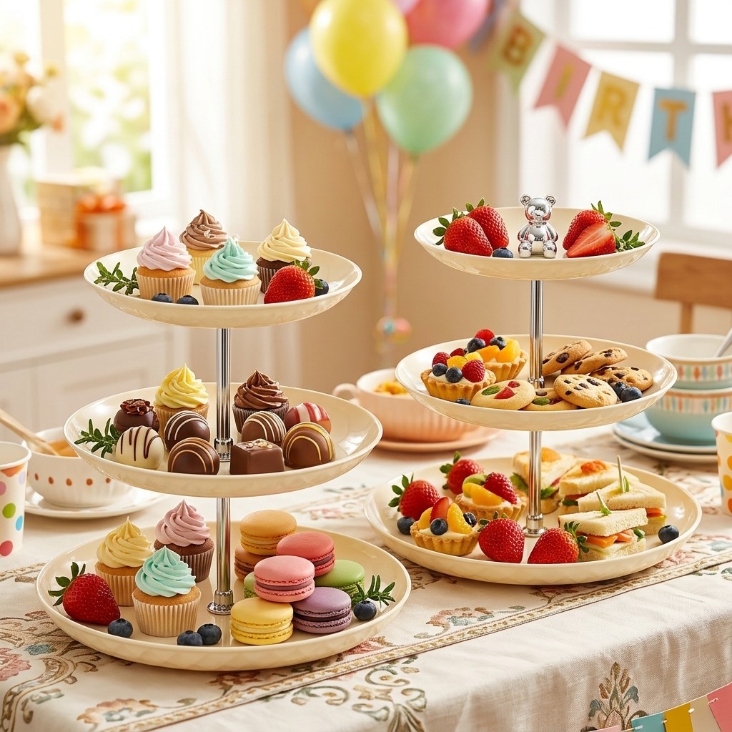 2/3-poziomowy plastikowy stoja – Cupcake Stand Tier recenzja i cena