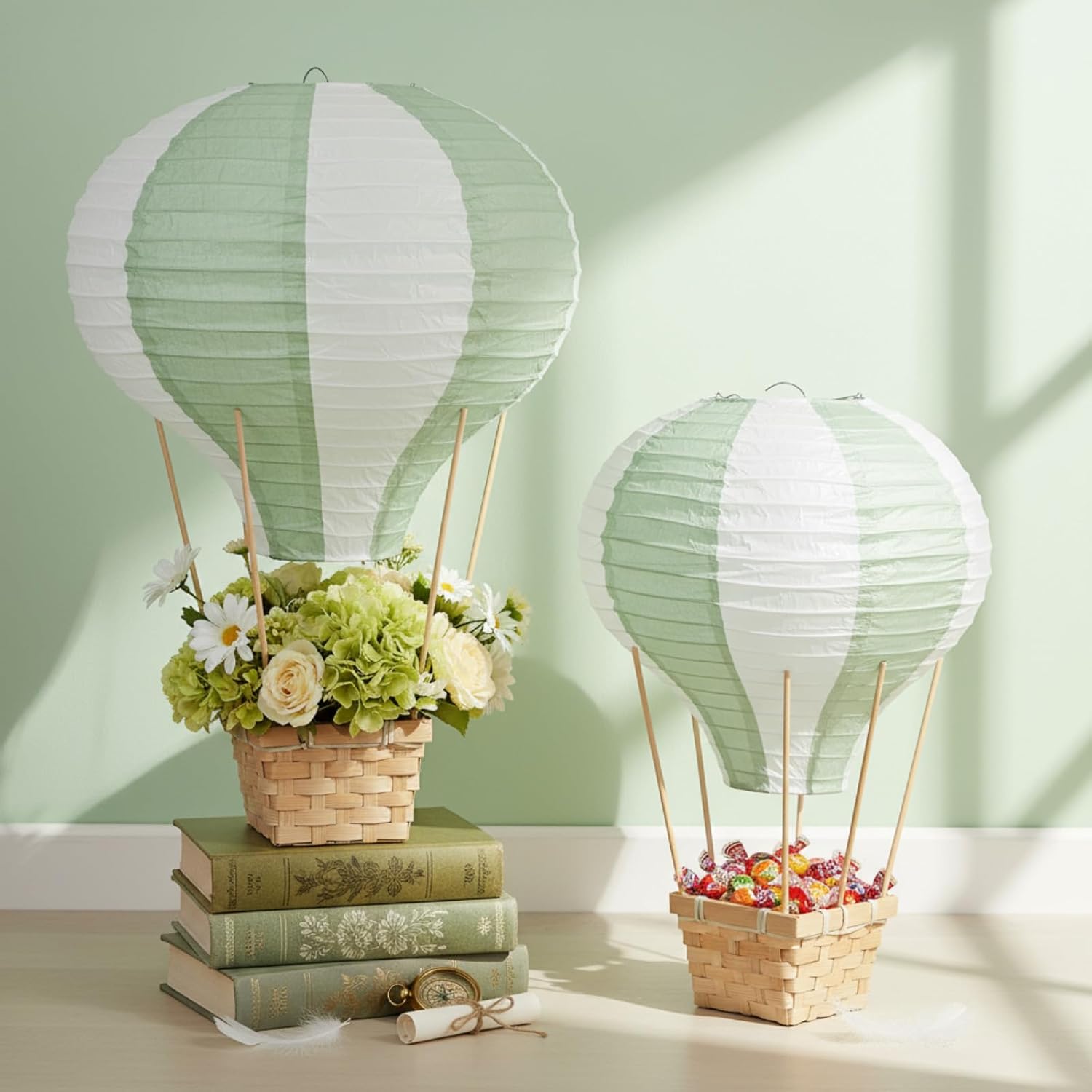 6-24 szt. papierowych lampionó – Centerpiece Stick recenzja i cena