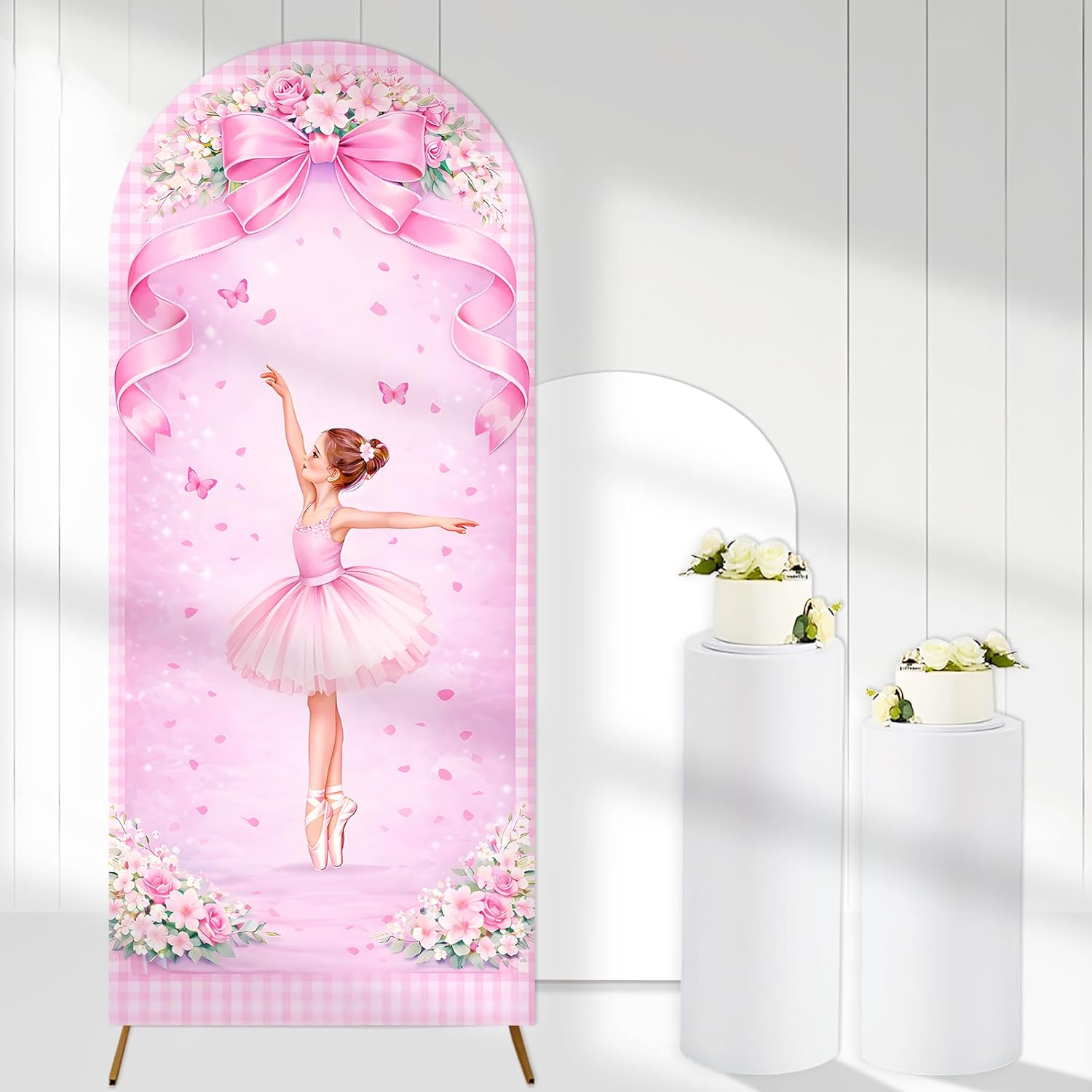 Niestandardowe dwustronne tło  – Dessert Table Backdrop recenzja i cena