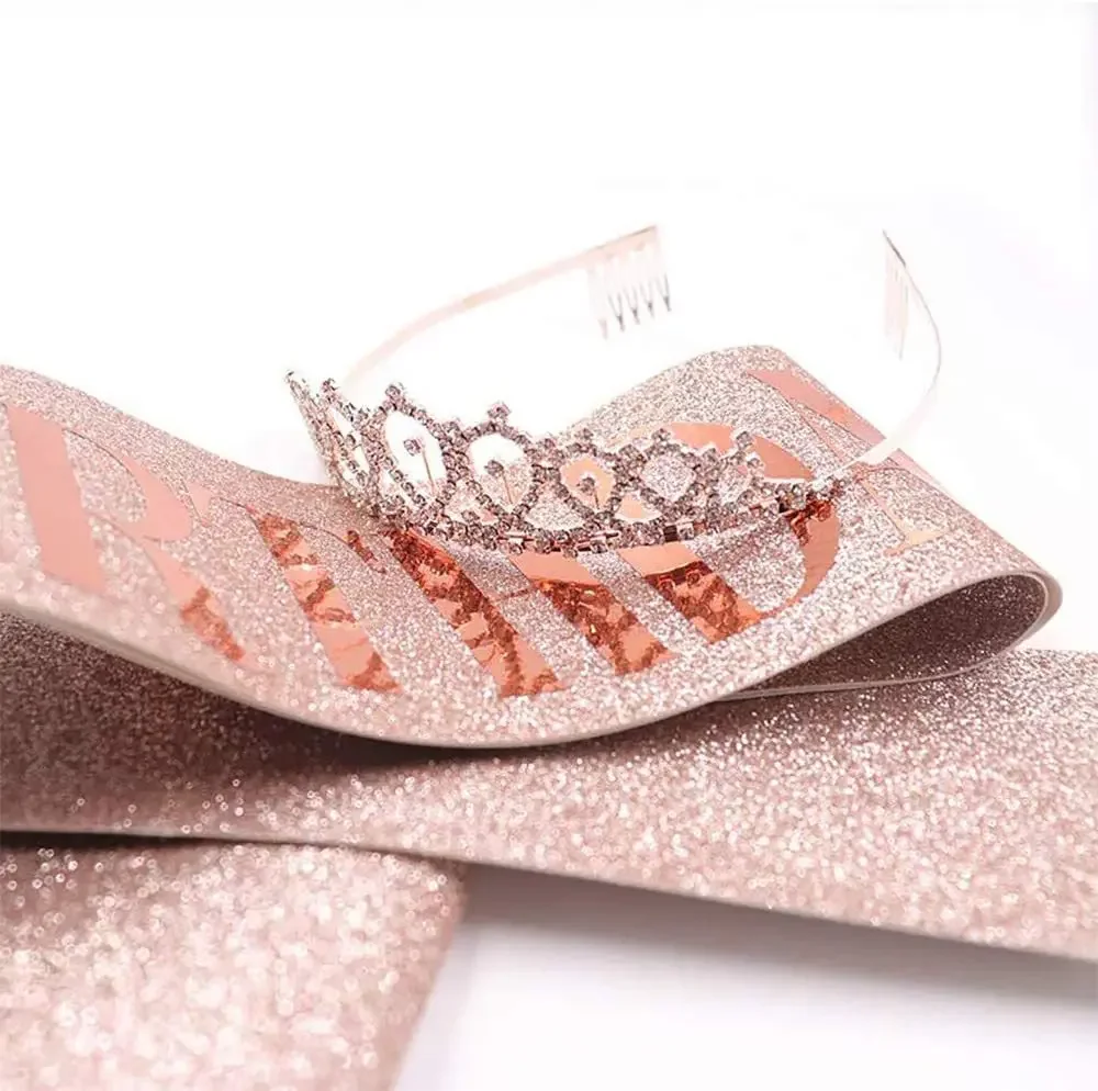 Korona królowej urodzinowa dzi – Birthday Sash Glitter recenzja i cena