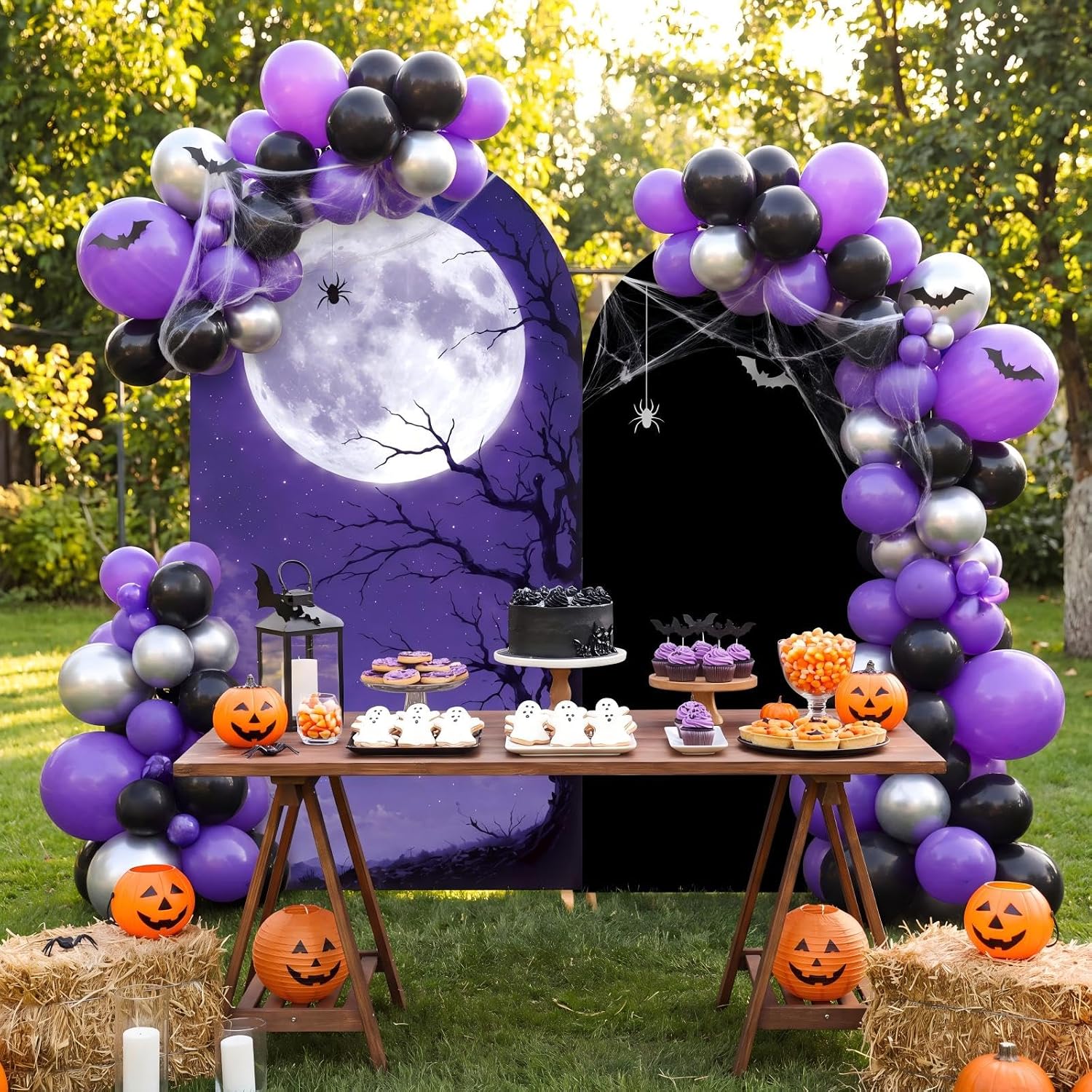 Niestandardowy dwustronny bane – Dessert Table Backdrop recenzja i cena