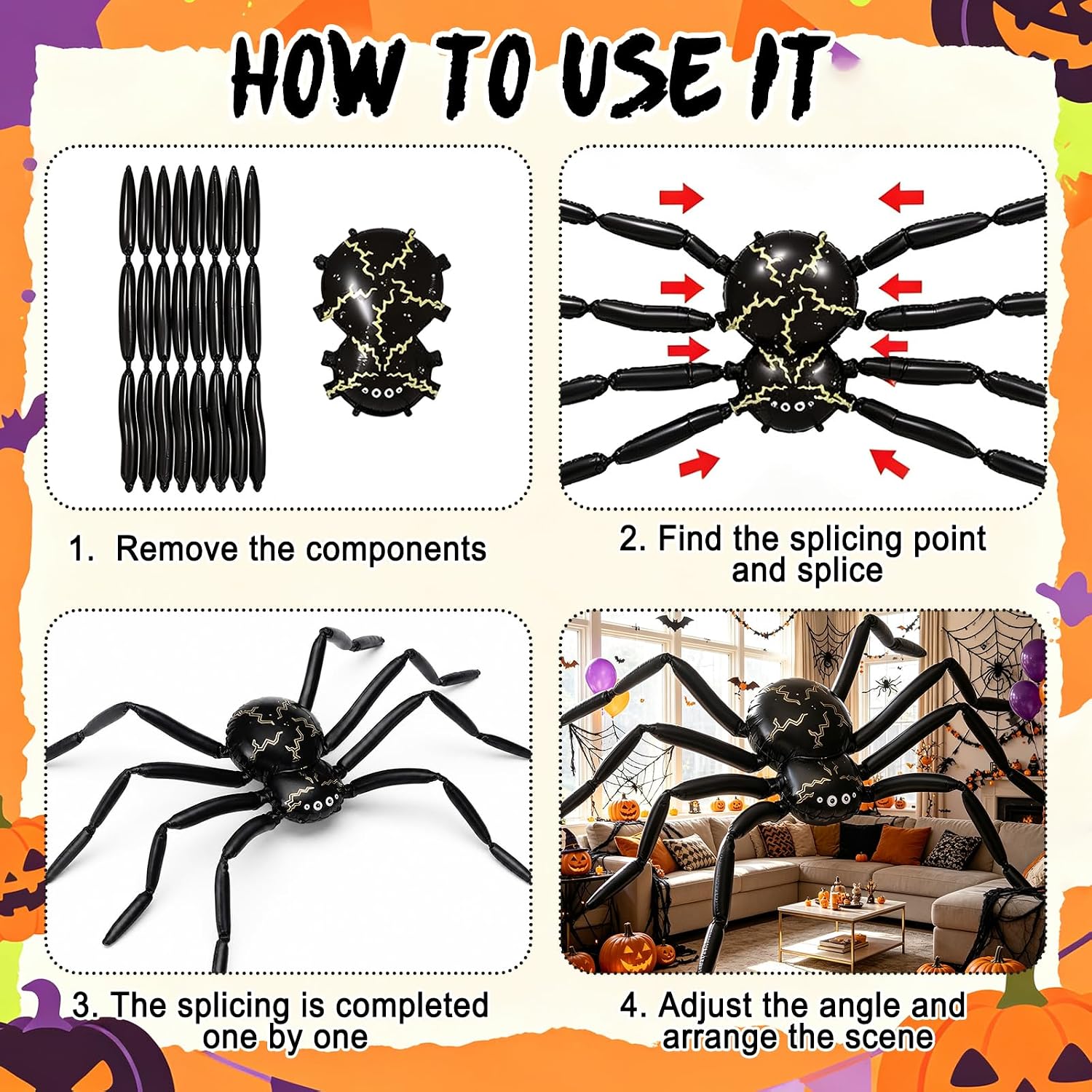 Zestaw balonów na Halloween z  – Balloon Arch Kit recenzja i cena