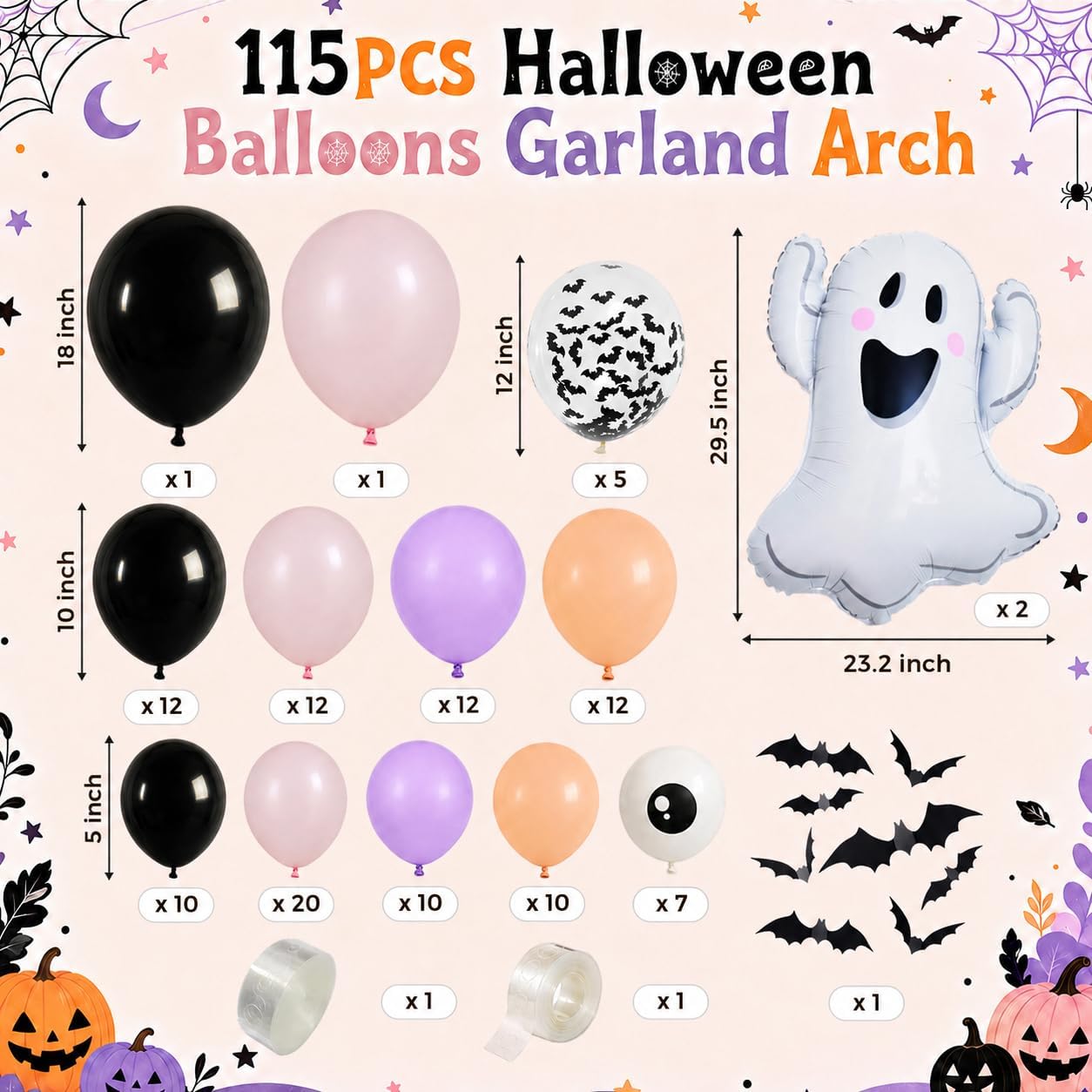Zestaw girlandy balonowej na H – Balloon Arch Kit recenzja i cena