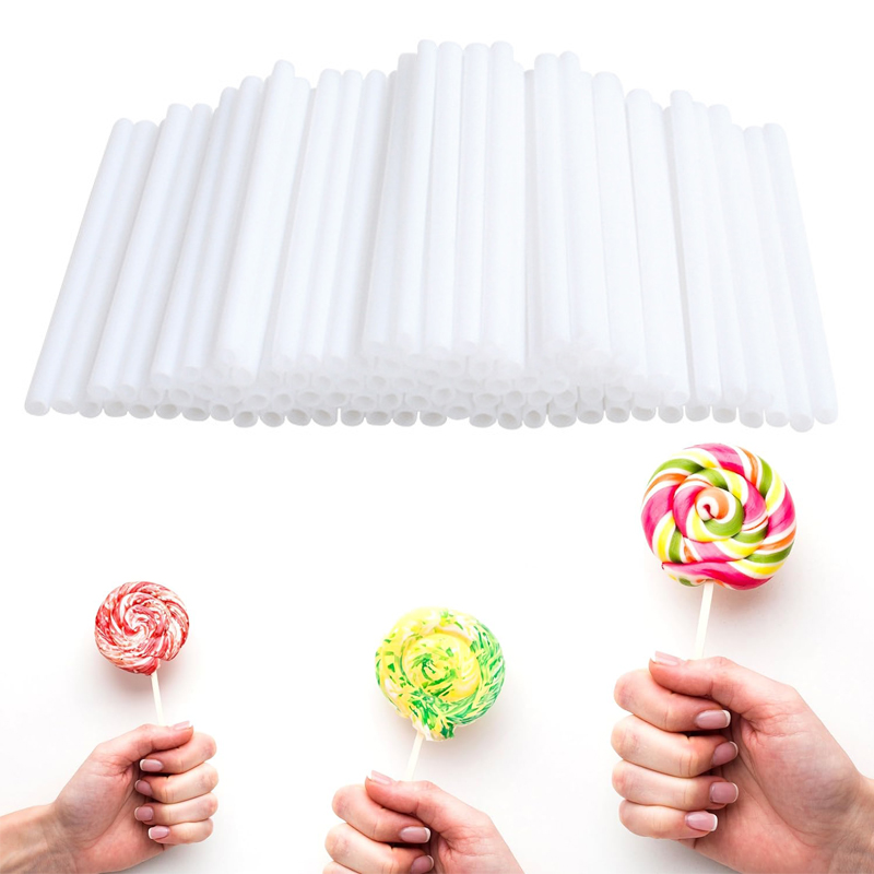 100 sztuk DIY patyczki do cuki – Cotton Candy Cone recenzja i cena